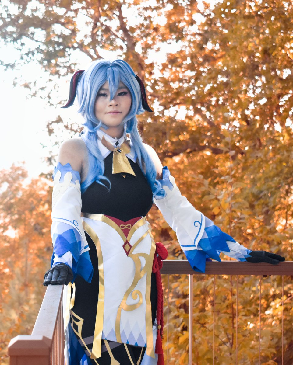 squidlyuwu's tweet photo. Happy Fall 🍂

Character: Ganyu from @GenshinImpact
📸 by @/bionicrangerphoto(ig) / Editing by me
Wig: @kasouwigs
Outfit: @CosplayRole
.
.
.
#genshinimpact #genshinimpactcosplay #ganyu #ganyucosplay https://t.co/vGJXf5ClMQ