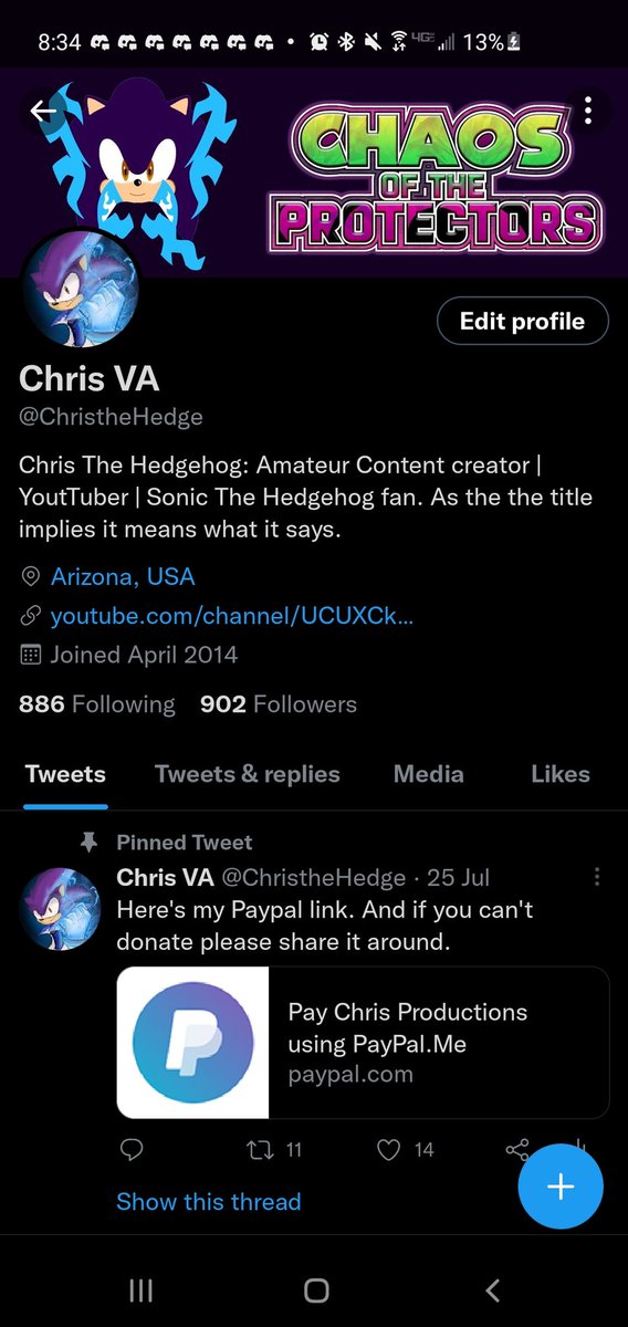 ChristHedge35's tweet photo. This is crazy I'm close to 1k followers just 98 followers away, and I have my friends and you guys to thank for that. https://t.co/RGGpi1UJA5