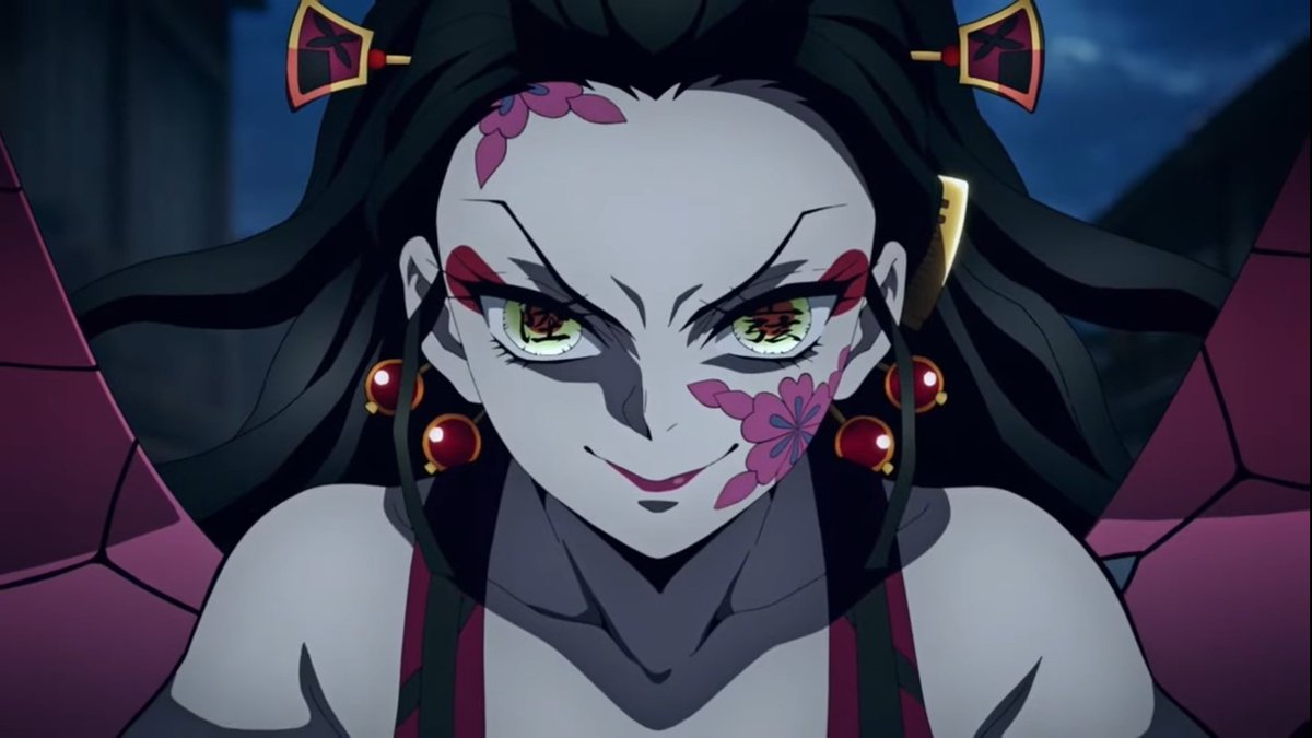 artwrgaryen's tweet image. a Daki no trailer novo de Kimetsu esse foi o motivo do meu colapso