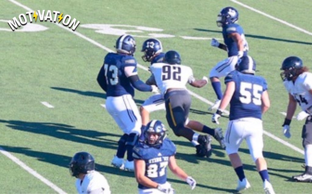 monroe1973's tweet photo. Let’s Go! Game Day 🏈@shonmar2002 #92 @TLU_Football down in Alpine TX. #ballout https://t.co/1ZlBFVTtDm