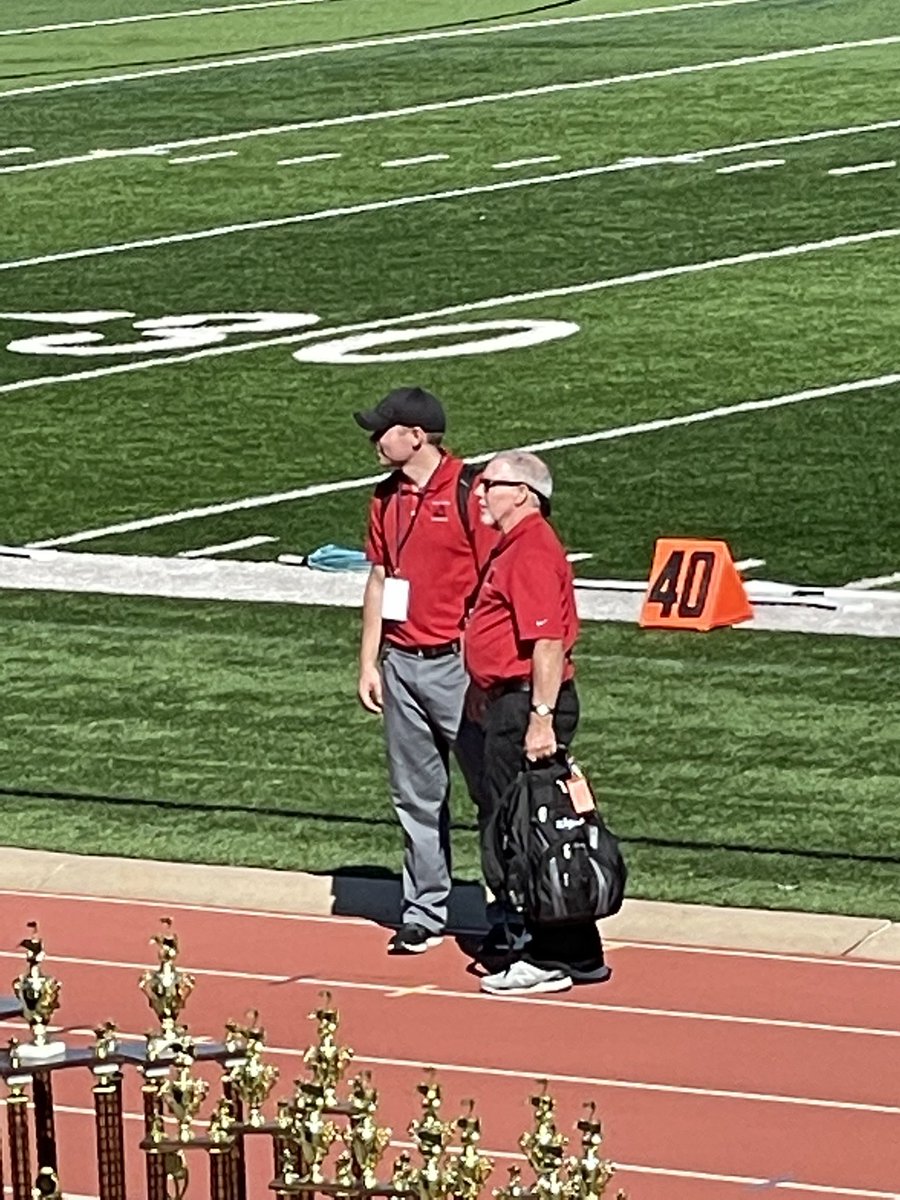Nice job Parkway Central High Marching Band!