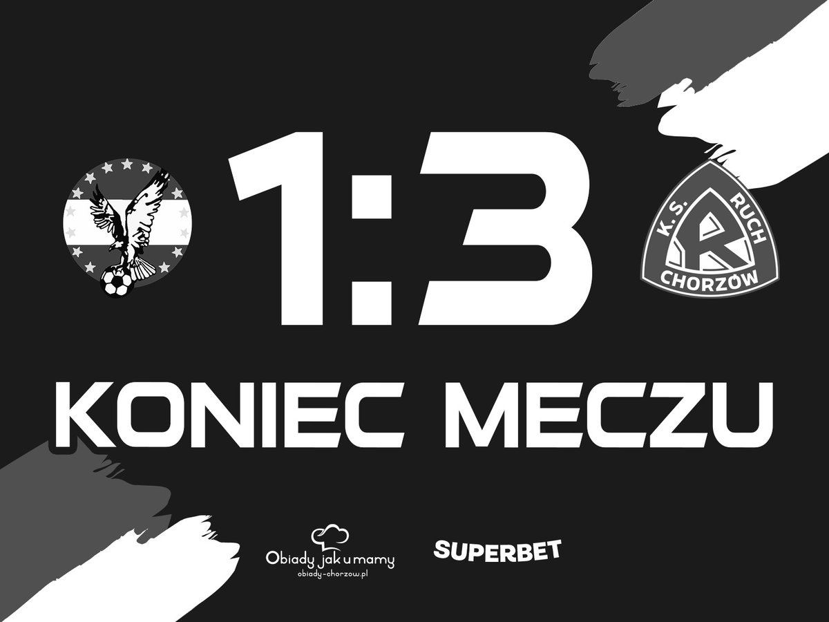 RuchChorzow1920's tweet photo. Ruch Chorzów dedykuje zwycięstwo zmarłemu Eugeniuszowi Faberowi 💪

Relacja z meczu już na stronie ⤵️

https://t.co/eEm4EbJkmK https://t.co/aPPLo5p9kQ