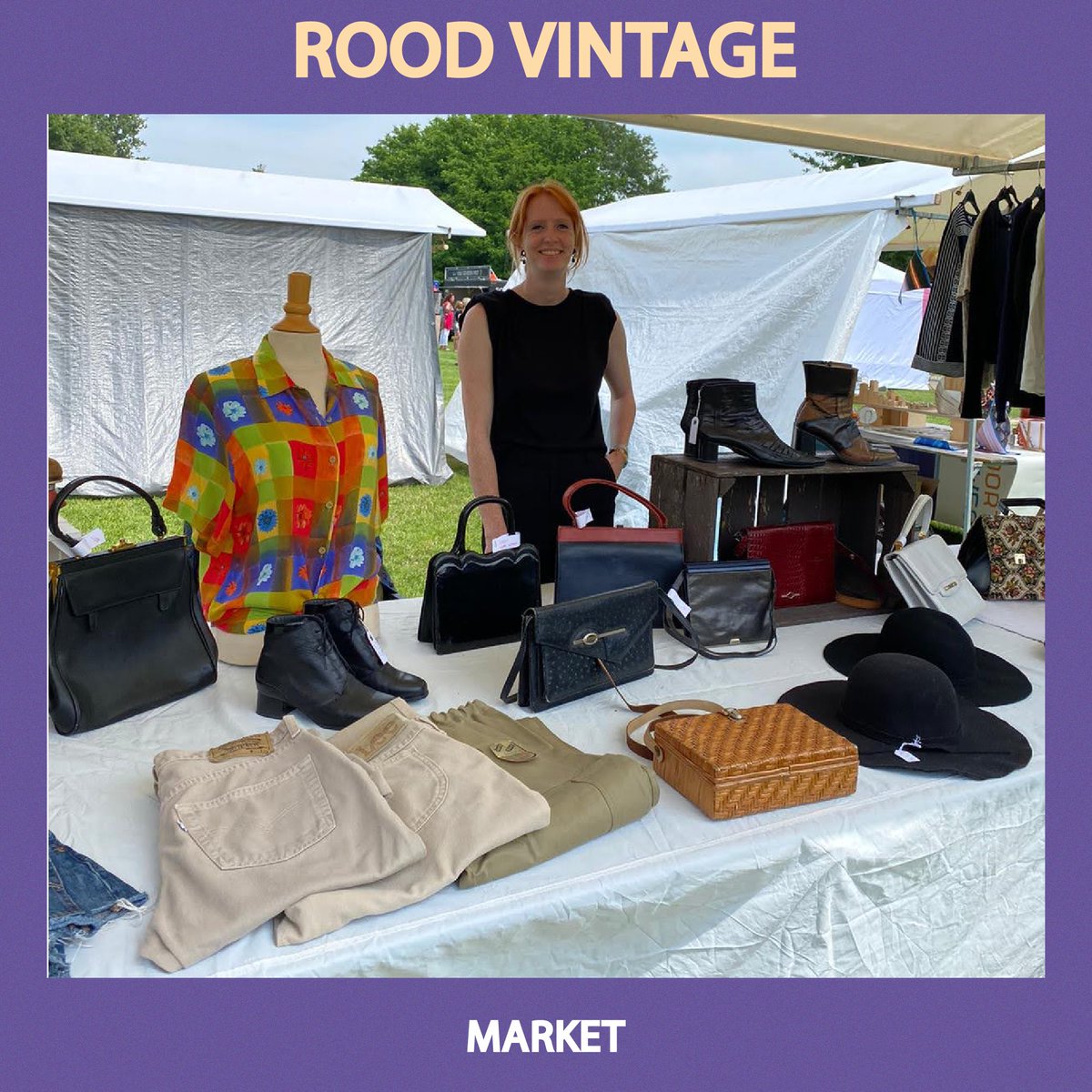 Introducing the first two stalls for our festival market - Continuum Vintage and Rood! Check them out on 9 October. Link in bio.