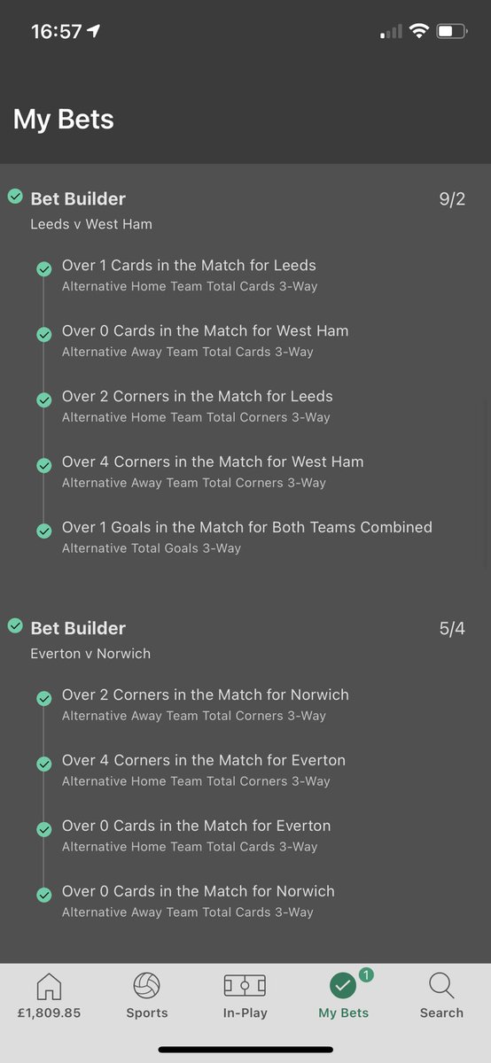 _Lewis_Fletcher's tweet photo. @AndyRobsonTips Went for a cards/corners one on the prem games, nice little win 😉 https://t.co/EnbdrCaP8G