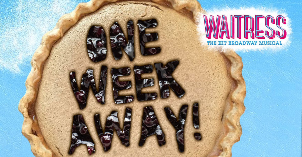 WaitressOnTour's tweet photo. We #cantWAITress for next week!! Where are you joining us for #WaitressOnTour?! π° https://t.co/fQnPdnsUZt