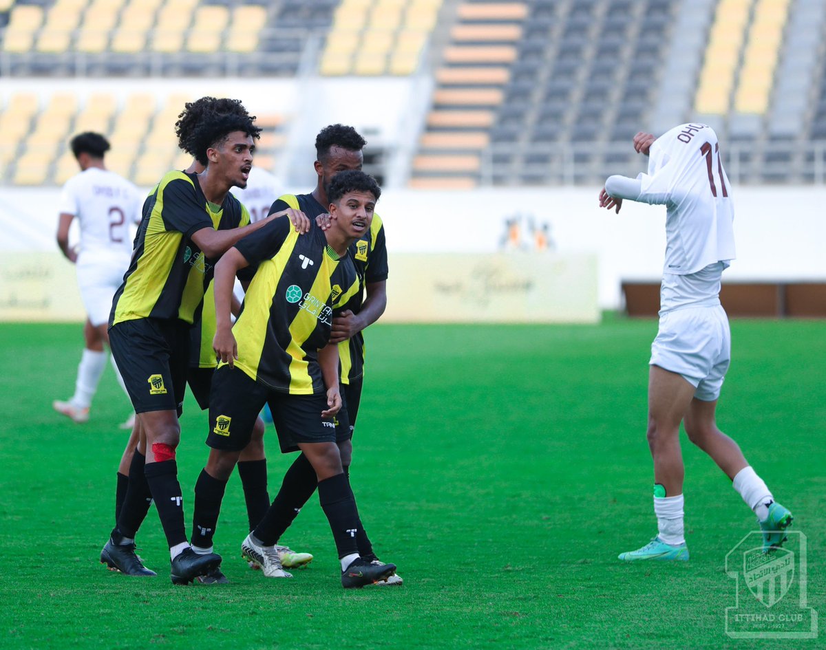 ittihad's tweet photo. ⚽️ كرة قدم "شباب"
#الاتحاد 2 : 0 أحد 
"نهاية اللقاء"
أحمد الأسمري ⚽️
صالح الحارثي ⚽️ https://t.co/bGPLlOqaCl