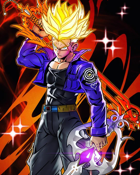 future trunks with a keyblade(s) 🩳 