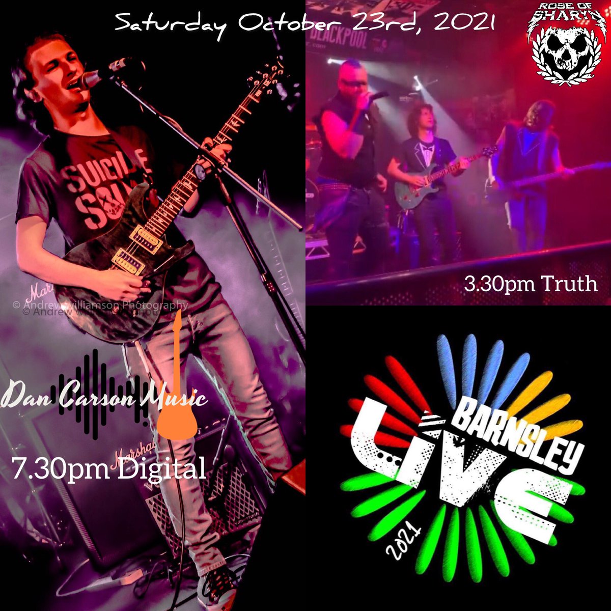 Dan Carson (@dancarsonmusic) on Twitter photo It’s going to be an epic <a href="/BarnsleyLive_/">Barnsley Live</a> on October 23rd!
2 sets for the price of 1 with <a href="/RoseOfSharynUK/">Rose Of Sharyn UK</a> 3.30pm at <a href="/truth32barnsley/">Truth 32 Barnsley</a> and then some solo shredding 🎸 <a href="/DigitalBarnsley/">Digital Barnsley</a> 7.30pm!
28 DAYS TO GO!
•
•
#barnsleymusicscene #barnsleylive #HeavyMetal #prsguitars #shred It’s going to be an epic <a href="/BarnsleyLive_/">Barnsley Live</a> on October 23rd!
2 sets for the price of 1 with <a href="/RoseOfSharynUK/">Rose Of Sharyn UK</a> 3.30pm at <a href="/truth32barnsley/">Truth 32 Barnsley</a> and then some solo shredding 🎸 <a href="/DigitalBarnsley/">Digital Barnsley</a> 7.30pm!
28 DAYS TO GO!
•
•
#barnsleymusicscene #barnsleylive #HeavyMetal #prsguitars #shred