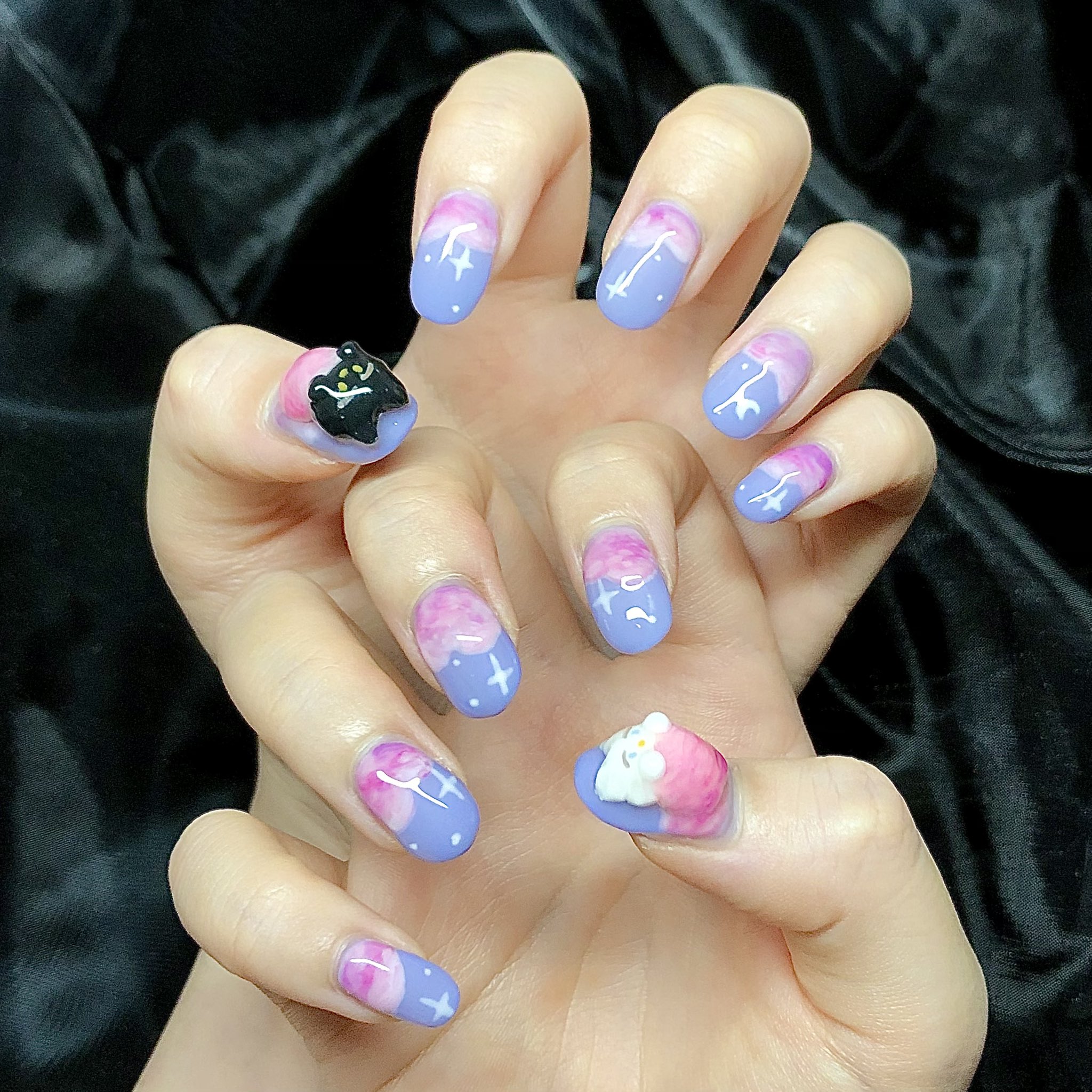 ミニメロン伝説 Minimelon Legend Dr Moricky Mmoriqomm さんのイラストが可愛くて勝手にネイルにしてしまいました ｷﾞｬﾜｲ ネイル セルフネイル ジェルネイル セルフジェルネイル セルフネイル Nails 立体ネイル 3dネイル T Co