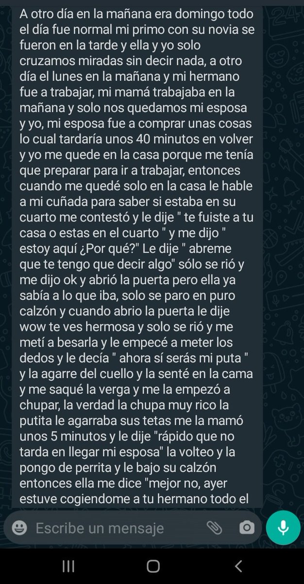AudiosSexoxos's tweet photo. ▶️CUÑADA◀️

Si no te gusta solo ignora, evitar los malos comentarios o burlas.

RT PARA MÁS RELATOS https://t.co/1zn7sPJceS