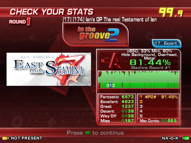 N ステマニ足譜面制作中 Naoki Stepmania Twitter
