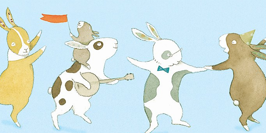 As it's #NationalRabbitDay, we think we should have a story to celebrate!

Head over here to enjoy our online interactive Everybunny Dance storybook, written and illustrated by Ellie Sandall and read by Lauren Laverne: booktrust.org.uk/books-and-read…
