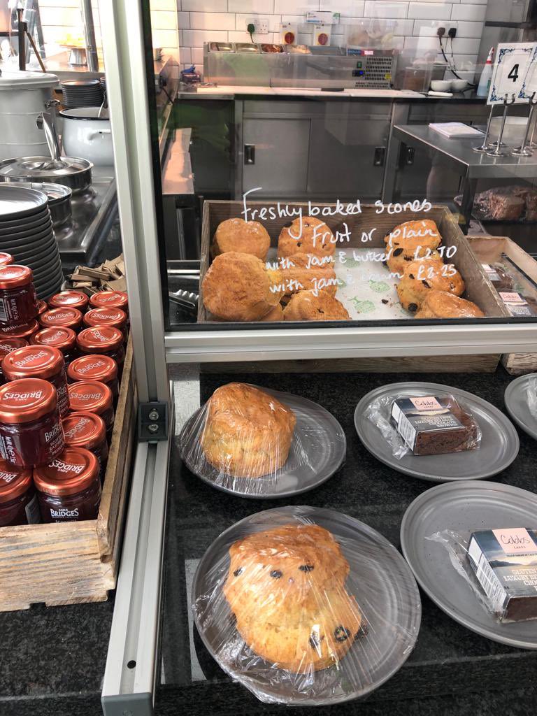 SSconesociety's tweet photo. Falkirk Wheel. After a visually appealing start, Scone maybe wasn’t in ‘the premier league’ but some extra butter and jam is worth asking for. Quite filling after a long cycle along the canal which was welcome. Enjoy the day out and location. #scottishsconesociety #scones #jam https://t.co/FBx1F7ajpg
