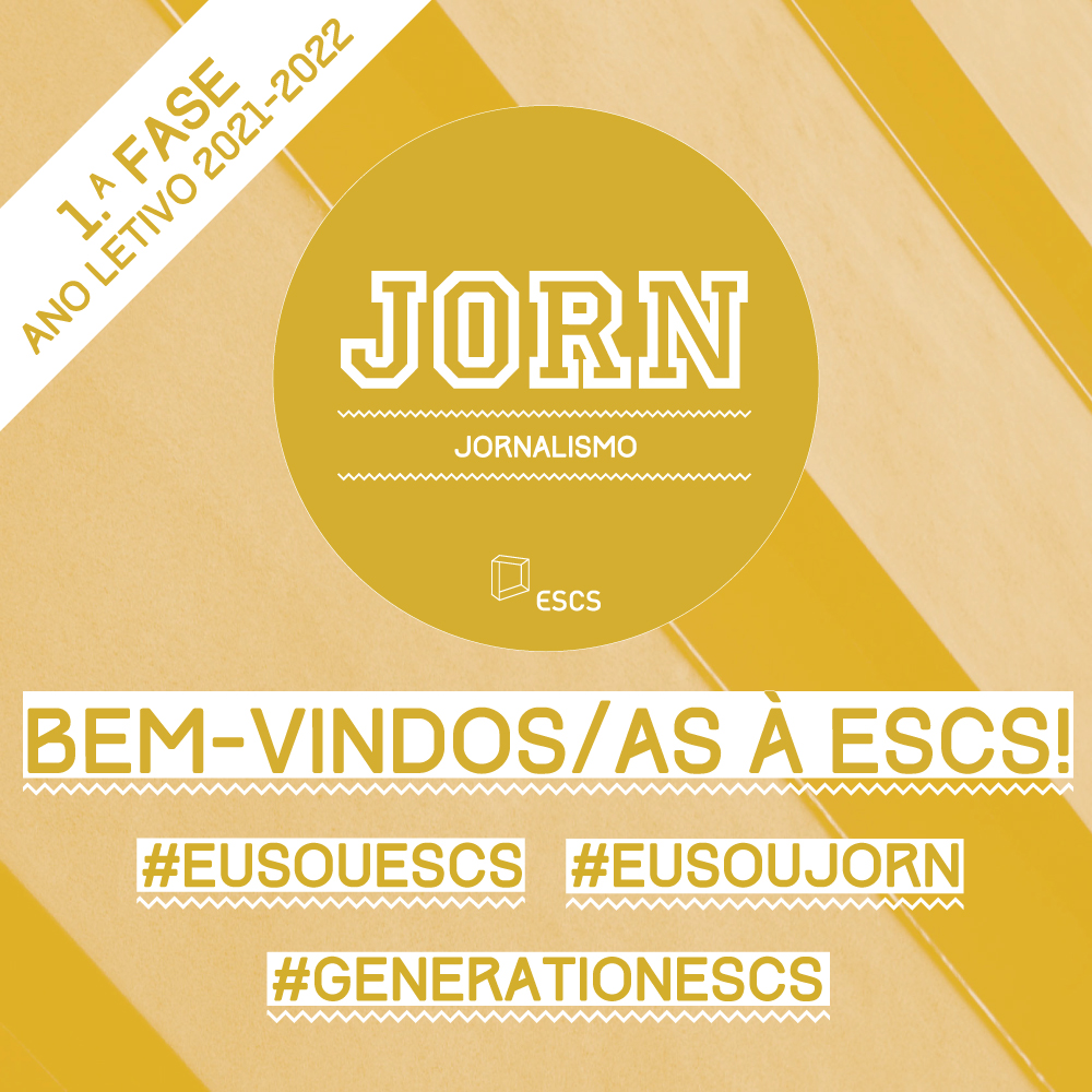 ESCS's tweet photo. A ESCS dá as boas-vindas aos/às novos/as estudantes. 😃 Muitos parabéns pelo vosso ingresso no Ensino Superior! 👏👏👏 É com imensa honra que vos recebemos na família escsiana. 🤗 #EuSouESCS #EuSouAM #EuSouJORN #EuSouPM #EuSouRPCE #GenerationESCS 💙💛❤️💚 https://t.co/IzuRdZnpHX