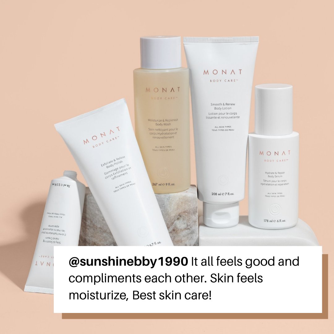 MONATOfficial's tweet photo. The people have spoken. 📣 Our MONAT BODY CARE™ is next level when it comes to full body care. Prepare to indulge in a transcendent new skincare experience with these five luxurious new products.
#MONATBody #MONATskin https://t.co/94laVRixyJ