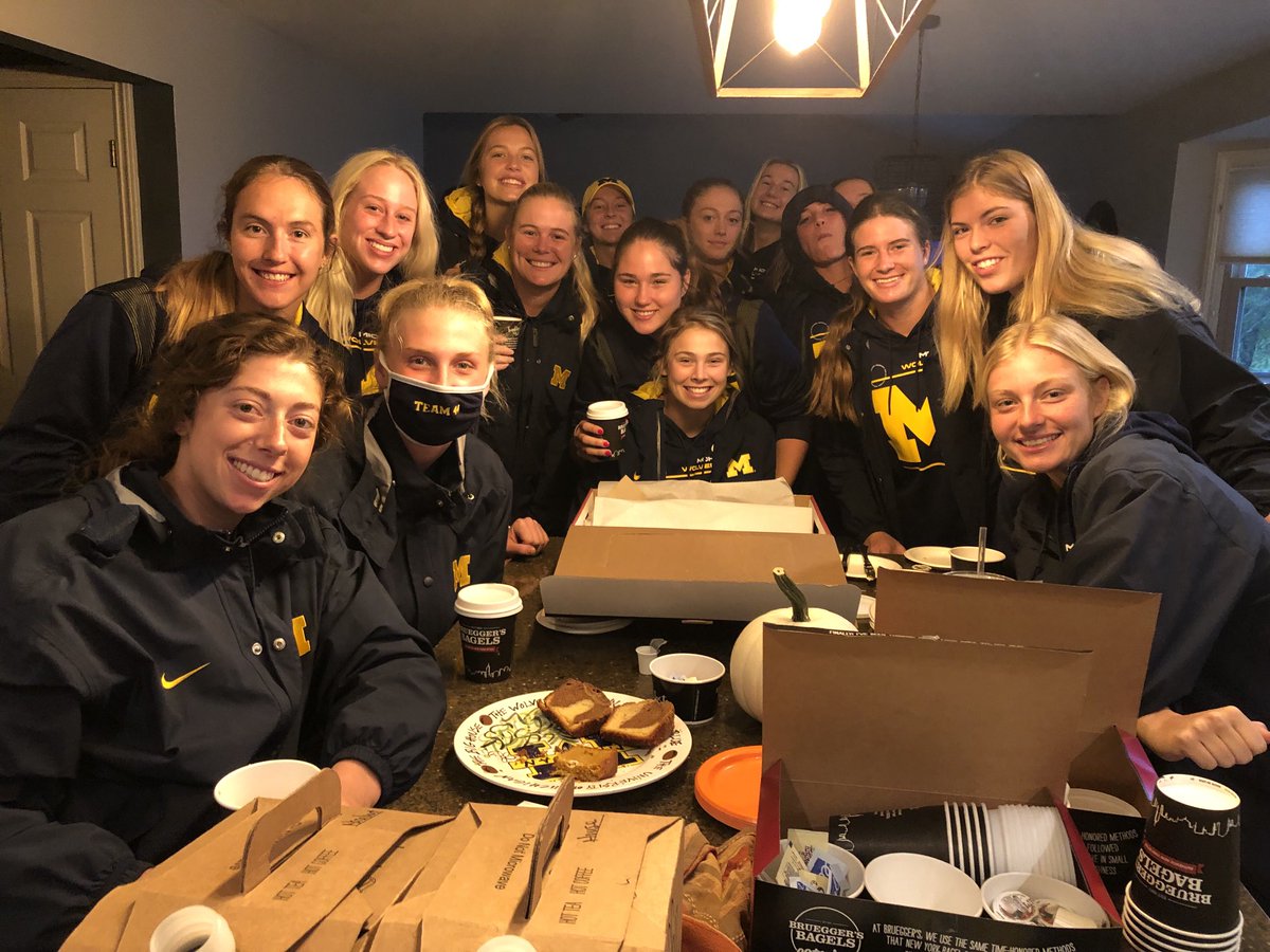 btholl's tweet photo. Sharing a morning cup of Joe with @umichsoftball before heading out to support the @chadtough run. #DefeatDIPG #PatchIt https://t.co/fugTx7VXPZ