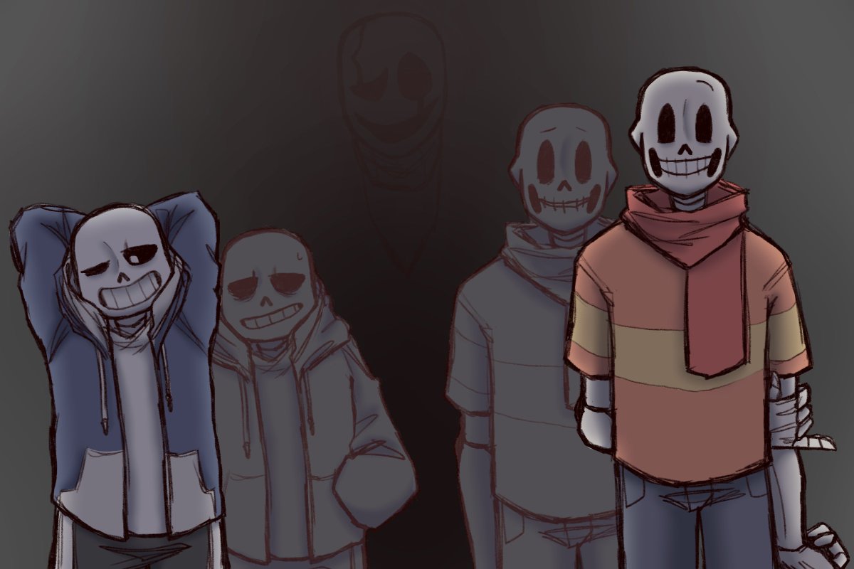 * you never know what’s goin on in someone else’s head.
#deltarune #undertale #sans #papyrus