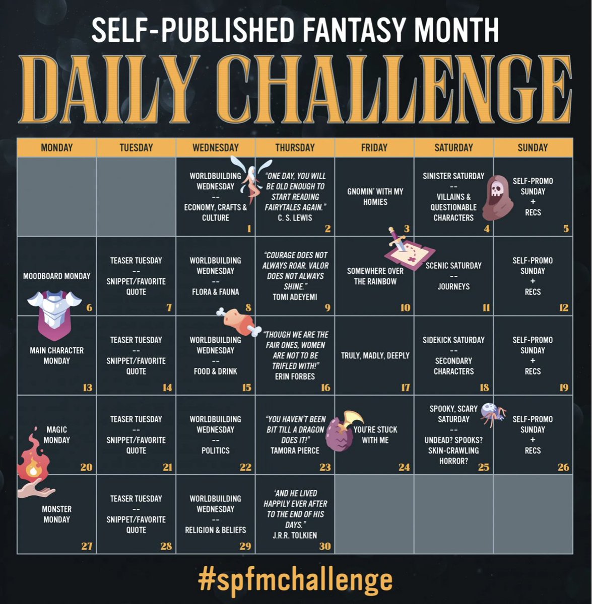 AKMBeach's tweet photo. @SelfPubFanMonth #spfmchallenge Day 25 - Spooky, Scary Saturday

Here's a snippet from Lady Vago's Malediction, then two recs for self-pub authors that are crushing it in the spooky, scary department. Also, please @ me with more horror fantasy! I have a mighty hunger.👻 https://t.co/Ua5HGFRpIQ