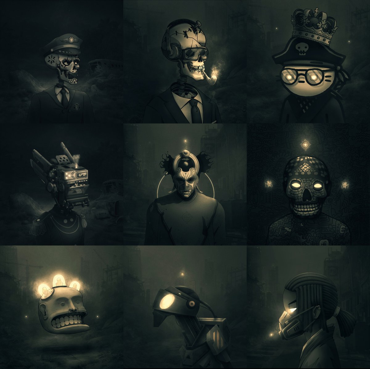 ‼️Anyone would like to let me use one of their pfp's for a dark collection? I would like to add few more‼️
👀👀👀