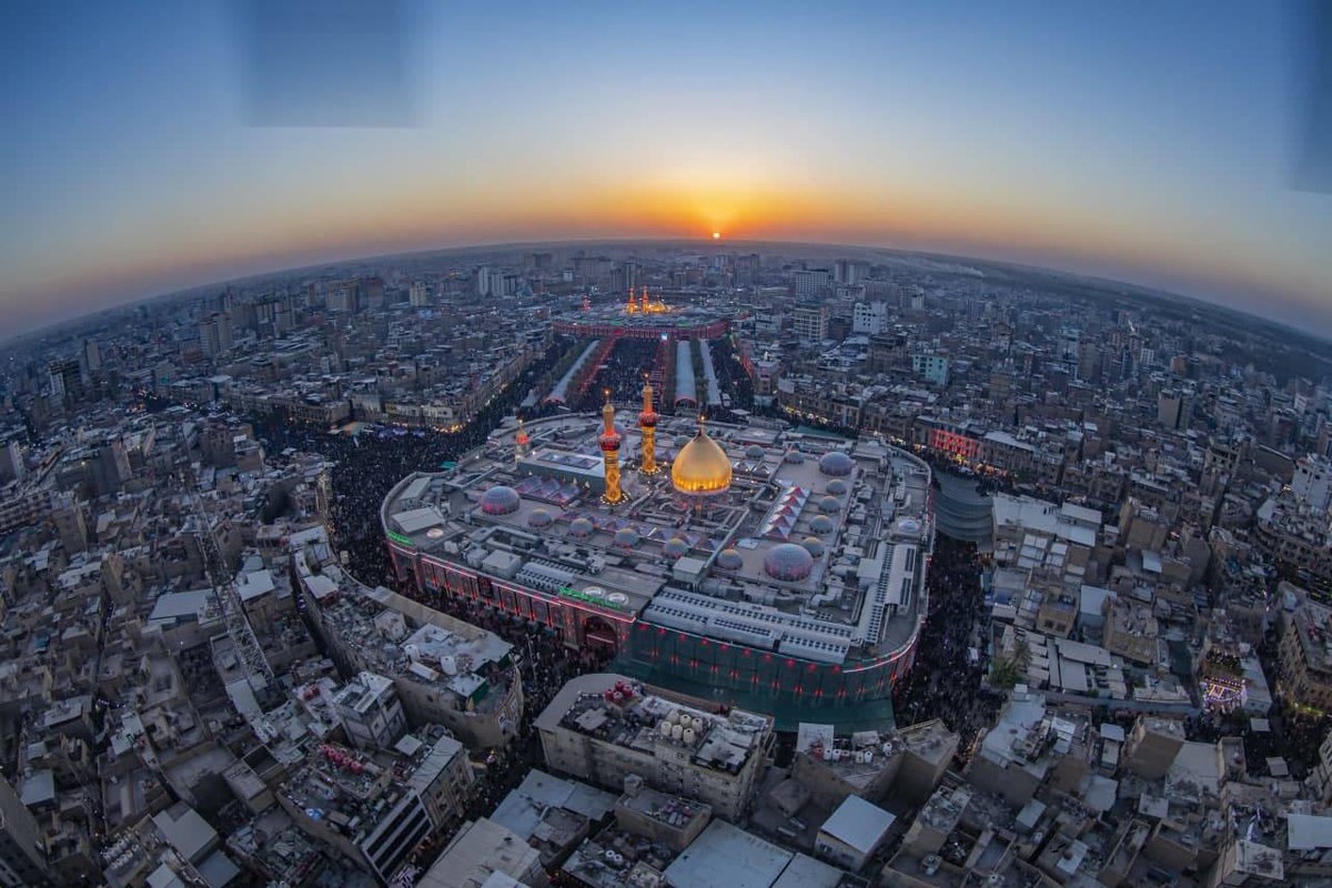 hwra_aa's tweet photo. 🔴بالصور.. كربلاء المقدسة قبل قليل

#وفاء_للحسين 
#زيارة_الاربعين https://t.co/KVrAIHtXs3