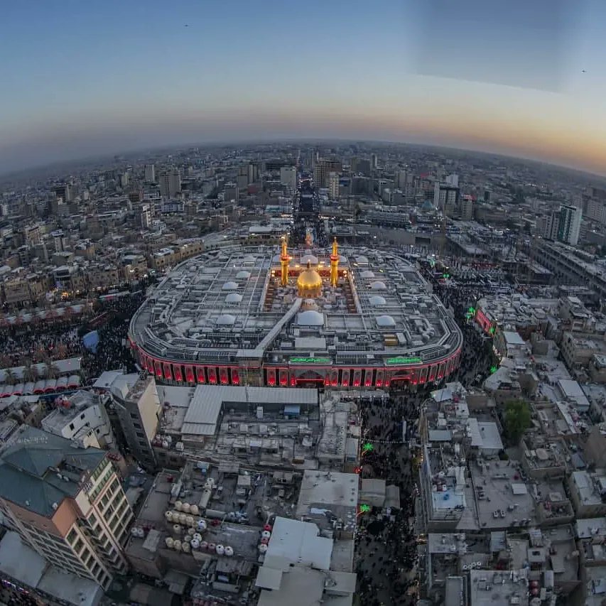 🔴بالصور.. كربلاء المقدسة قبل قليل

#وفاء_للحسين 
#زيارة_الاربعين
