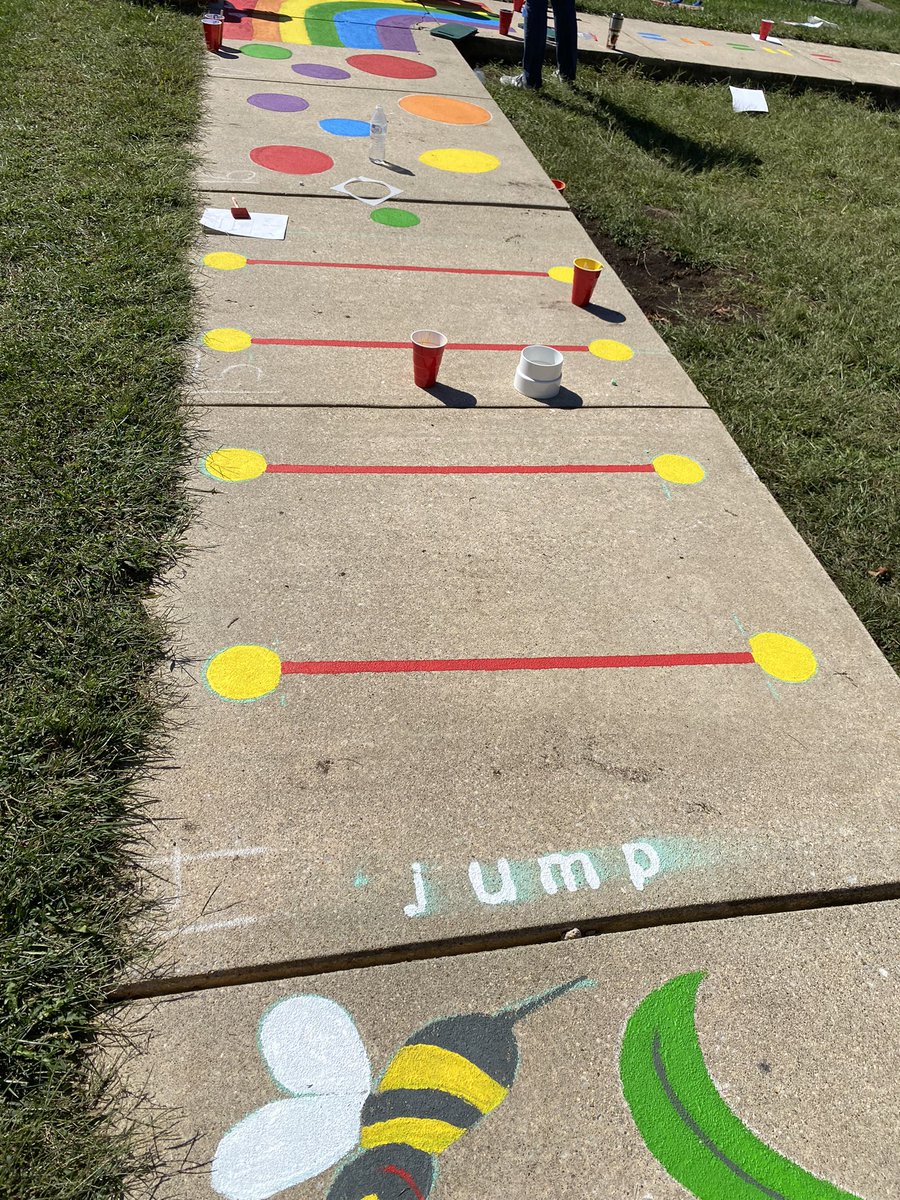 Ryan M created a sensory path at Oakleigh ES for his Eagle Scout Project. The students are going to love it!