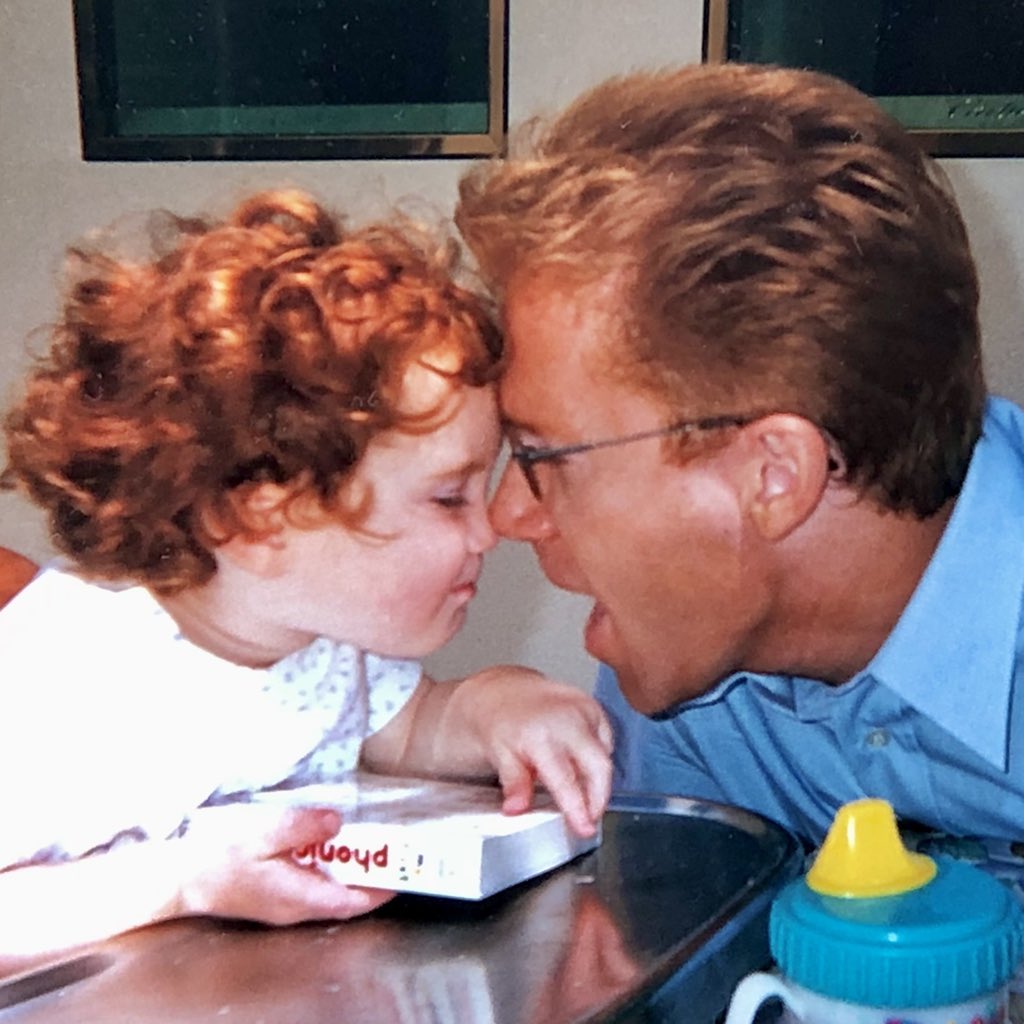 Happy #NationalDaughtersDay 
She made me a better man the day she arrived… The sippy cup is gone, but she still fills my cup with joy!!