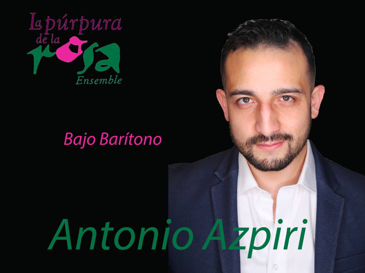 purpuradelarosa's tweet photo. Conoce a nuestros integrantes:
Antonio Azpiri, Bajo Barítono.
@luistrotskyto @Beguidii  @albarranalberto @LopezBeltranTM https://t.co/Tg4Zcp7b11