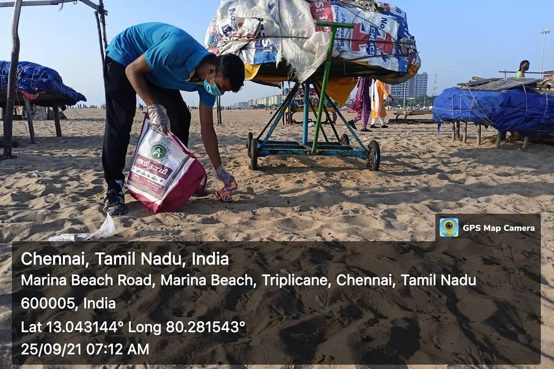 dgvnccinfantry's tweet photo. We the cadets of 5 company NCC Infantry organized an event on coastal cleaning & awareness on plastics in marina beach on 25th september 2021. We created an awareness among the public to get rid of plastics.
#DGNCC #JS2021 https://t.co/lAqj28RBwv