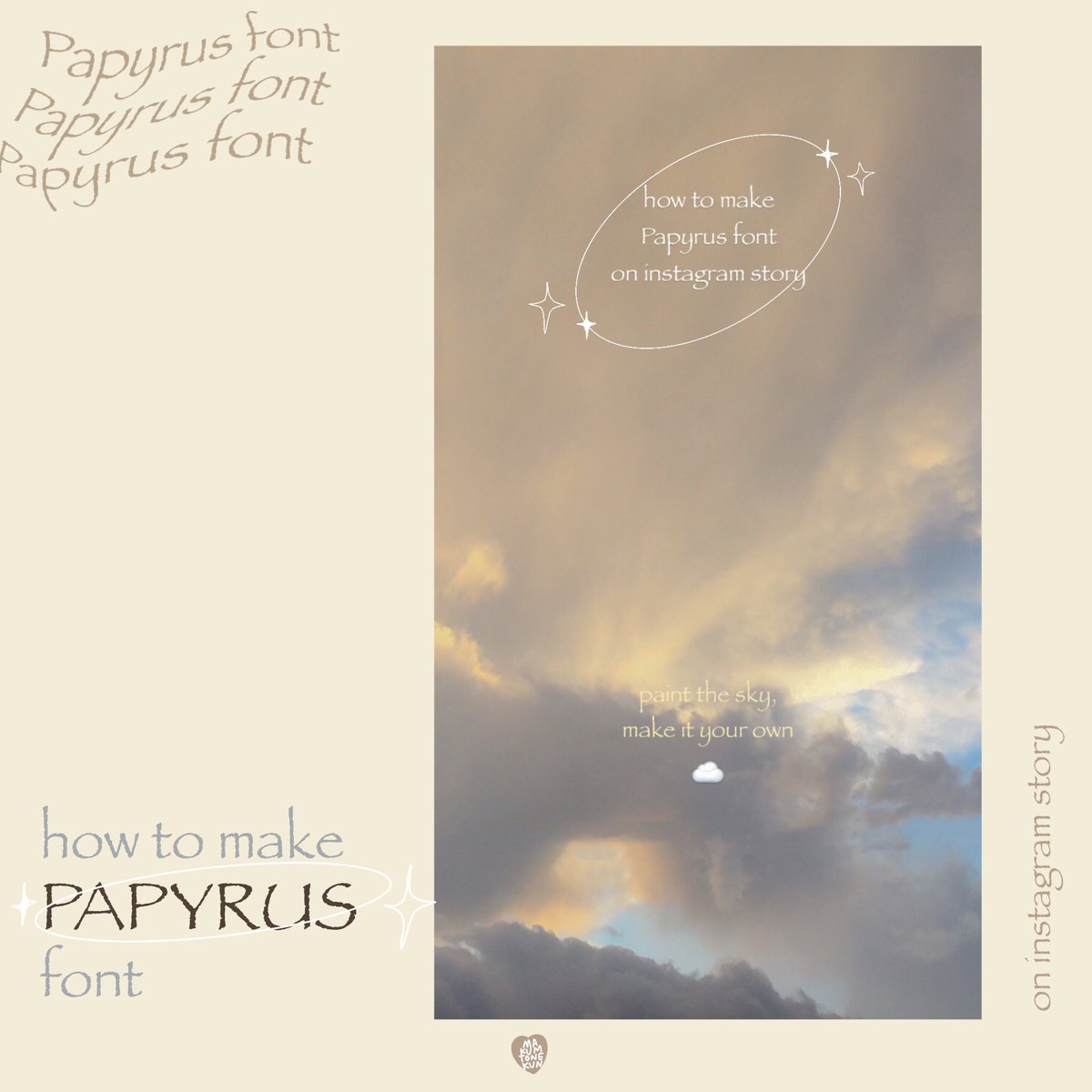 makumtonekun_'s tweet photo. วิธีพิมพ์ฟ้อนท์ในไอจีให้เป็นฟ้อนท์ papyrus🤏🏻📓 https://t.co/ciTLlVexyR