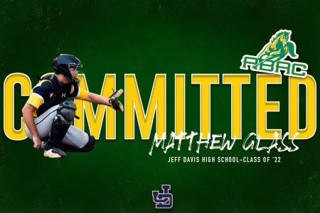 I am very excited to announce that I will be continuing my athletic and academic career at ABAC #PonyUp🐎 <a href="/mattyhustle986/">Matt Williams⚾️🐻🔥</a> <a href="/ABACBaseball/">ABAC Baseball</a> <a href="/jd_baseball/">Jeff Davis Baseball</a> <a href="/JDbsblRecruits/">Jeff Davis Baseball Recruits</a>  
Thanks to <a href="/JLawsonGraphics/">Jess Lawson Graphics</a> for the graphic