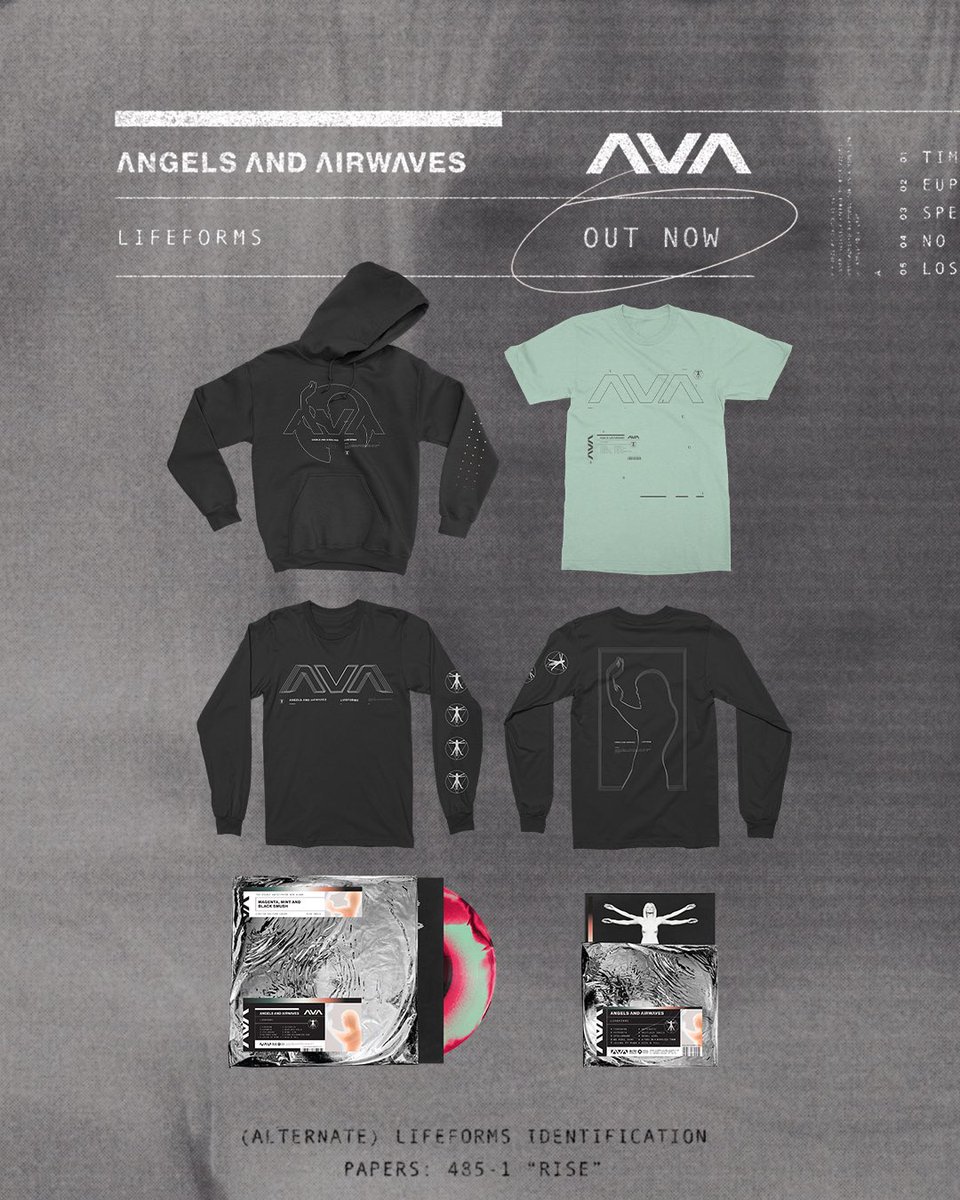 Who else has <a href="/AVABandOfficial/">Angels & Airwaves</a>’s #LIFEFORMS on repeat? 🙌

Stream the album and shop merch/vinyl here riserecords.lnk.to/lifeforms