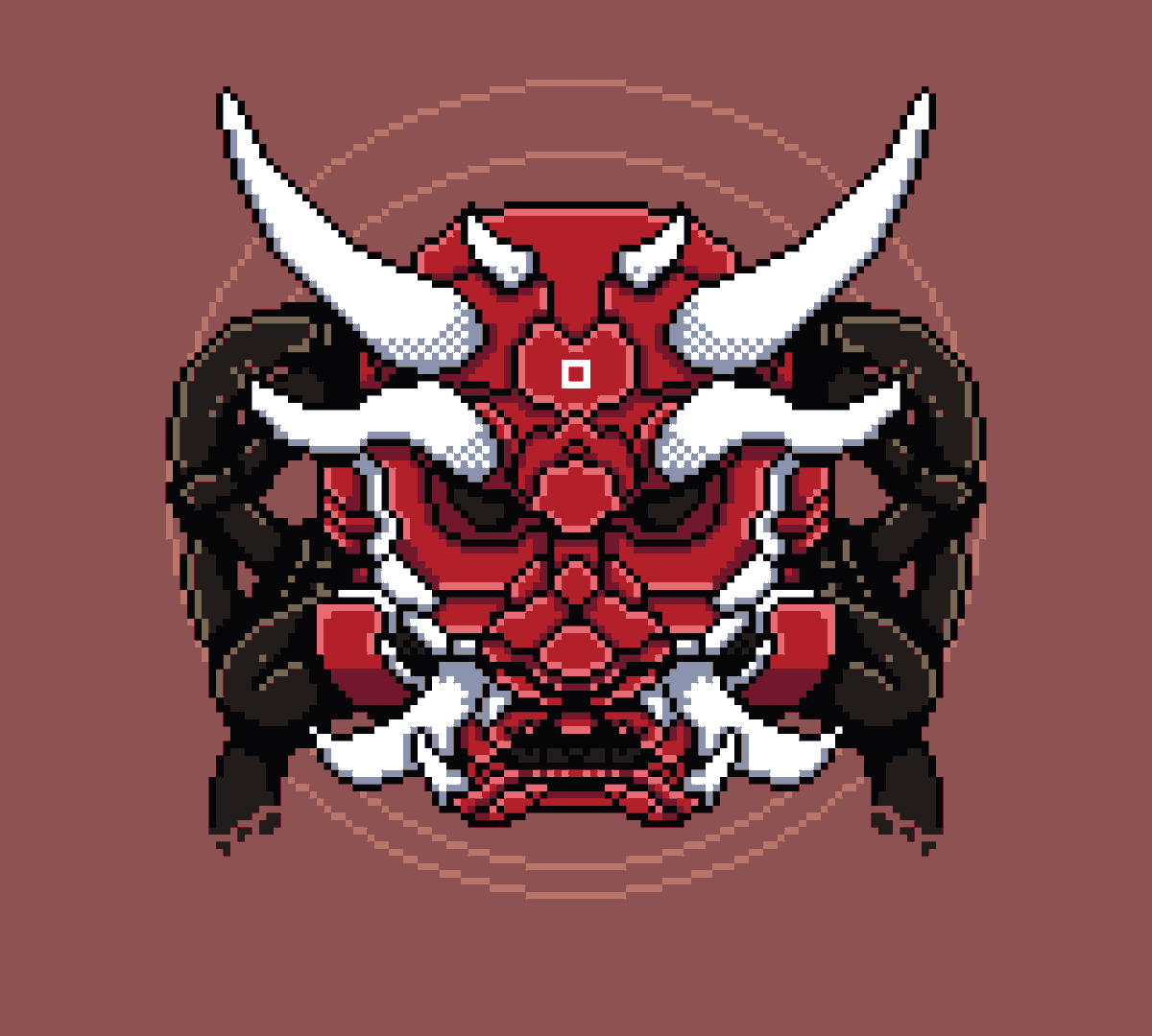 dolananpixel's tweet photo. some kind of cyberpunk #oni mask
#pixel_dailies @Pixel_Dailies https://t.co/stdbaIk469