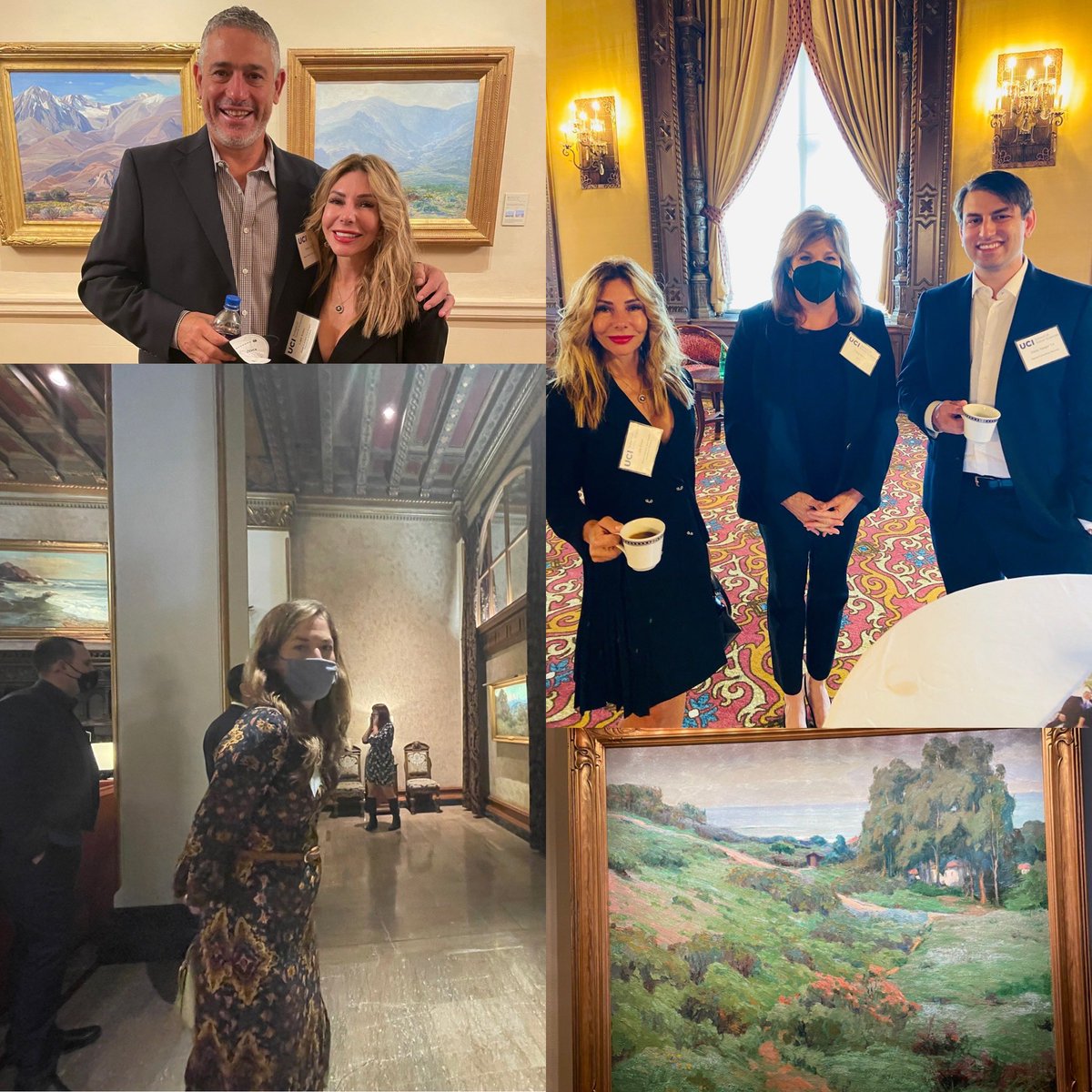 LupeErwin's tweet photo. Inspiring morning spent learning about the iconic California Impressionist Collection @jonathanclub hosted the incredible team at the UCI School of Social Sciences #ucischoolofsocialsciences #learning #education #jonathanclublosangeles https://t.co/P7dZ5FoU96