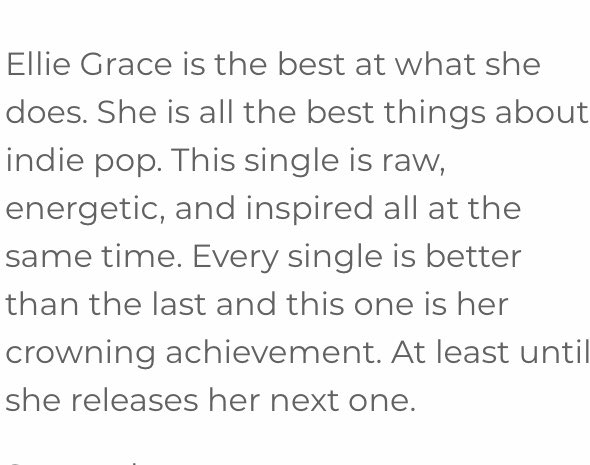 Such a beautiful review of Better Off Alone published on <a href="/MusicCrowns/">Music Crowns</a> 💙 so exciting to see people loving it 🥰 thank you!!!

musiccrowns.org/premieres/prem…