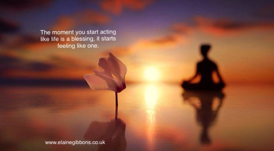 elaineg7's tweet photo. The moment you start acting like life is a blessing, it starts feeling like one #lovelife #blessed https://t.co/p0k0yJdy2q