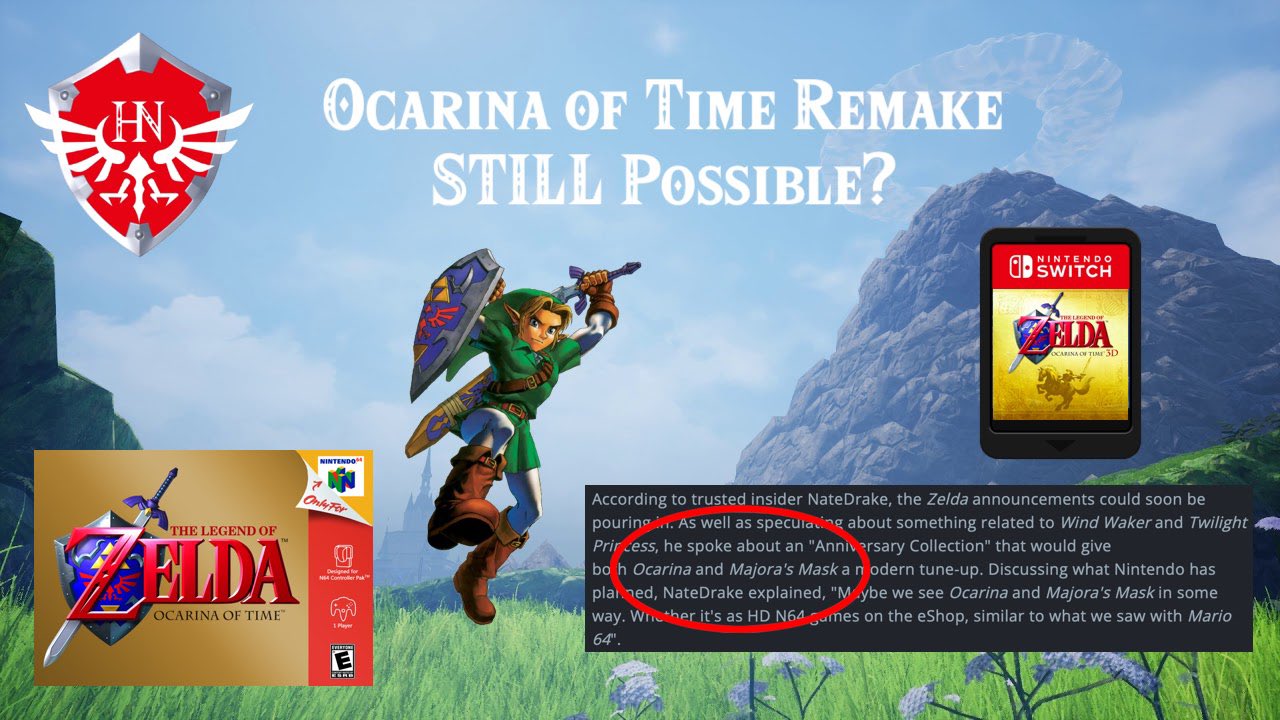 Ocarina of Time is Coming To Nintendo Switch? New Rumor!