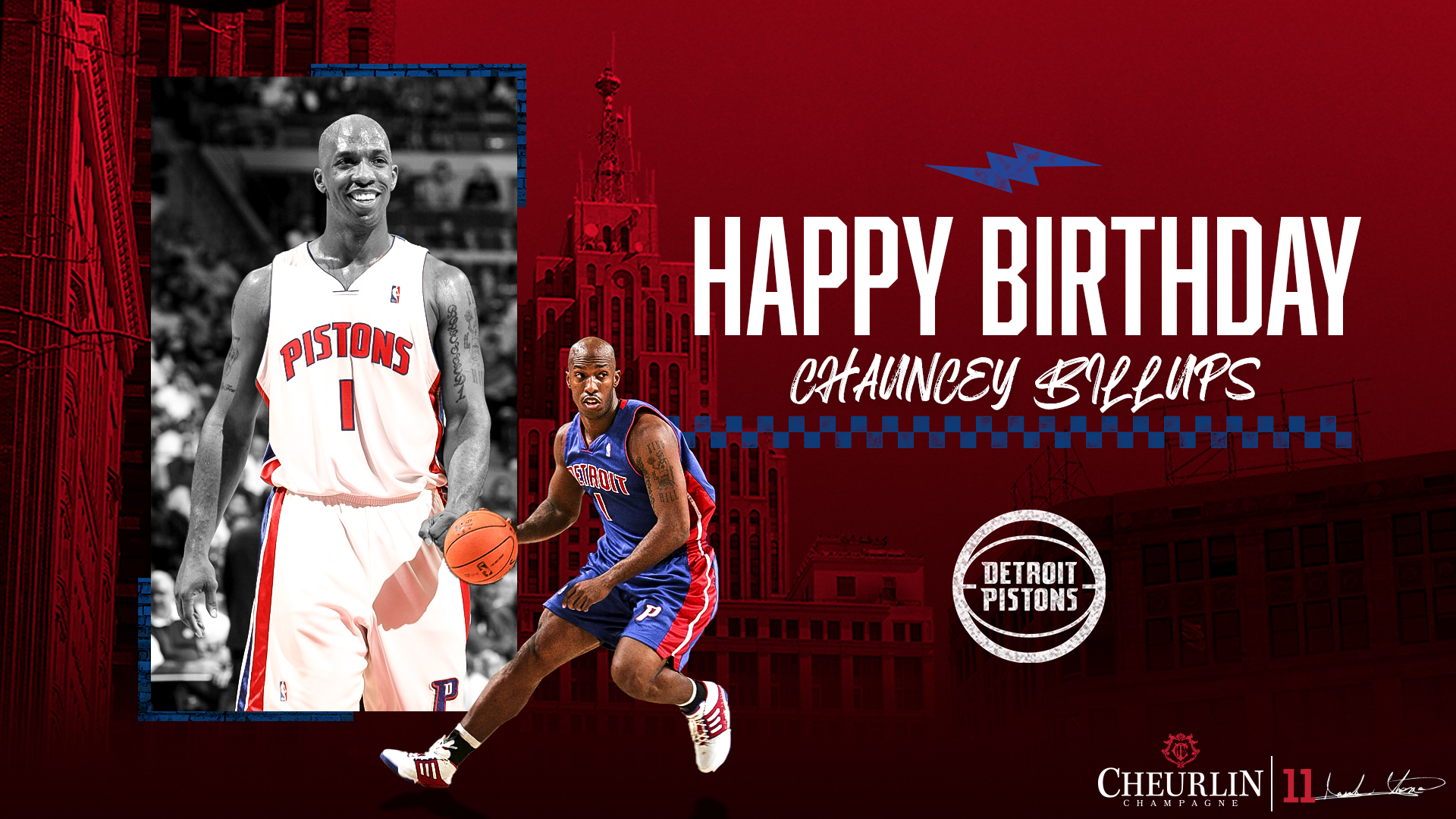  Happy birthday to \"Mr. Big Shot\" Chauncey Billups!   | 