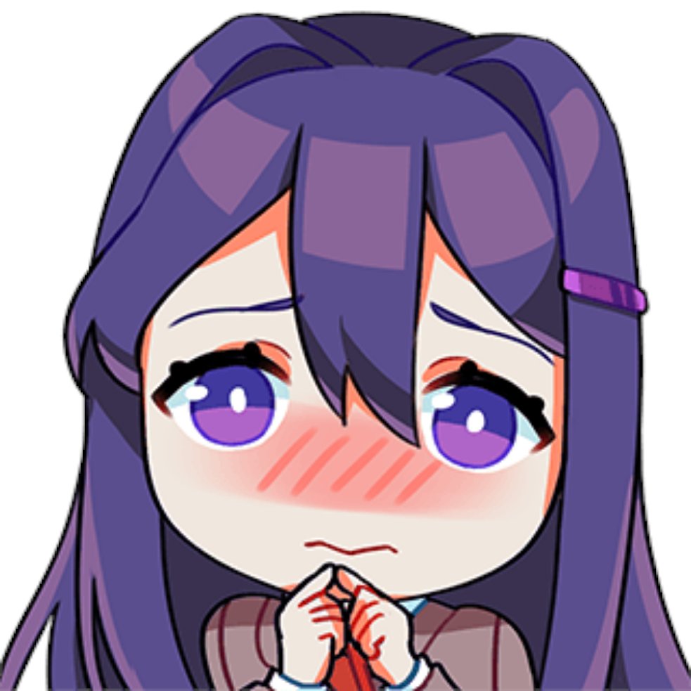 DDLC Yuri Стикеры