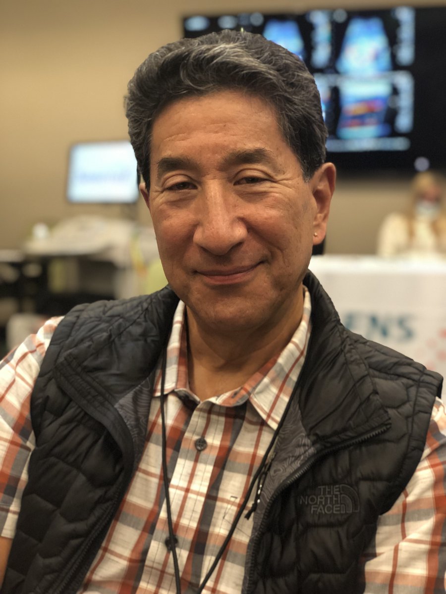 d2dawson's tweet image. Gene Z. relaxing after a great talk at nwvt.org on how @IAC study of consensus criteria for duplex  diagnosis of carotid artery disease. Data suggest threshold for 50% ICA stenosis should be moved up to 180 cm/s. #Strandness2021 #FlowMatters @svuinfo @VascularSVS