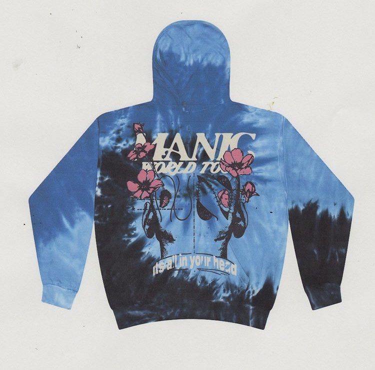 halsey tie dye hoodie