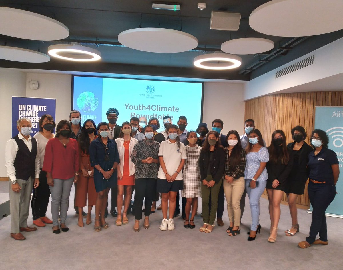 FFFMauritius attended a Youth4Climate roundtable in preparation for COP26. 🌍
We noticed the lack of inclusion of actual grassroots activists, of local stakeholders such as young fishermen and farmers.
#fridaysforfuture #fridaysforfuturemauritius #UprootTheSystem #COP26Glasgow