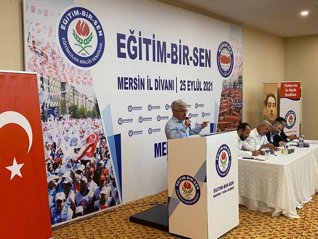 erddlk33's tweet photo. Genel Başkan Yardımcılarımız Atilla Olçum ve Hasan Yalçın Yayla'nın da katılım sağladığı Eğitim-Bir-Sen Mersin İl Divanı'nda gündemdeki konularla ilgili sahanın taleplerini ilettik.  Toplantımızın hayırlara vesile olmasını temenni ediyorum. https://t.co/x5HEXzSfNM