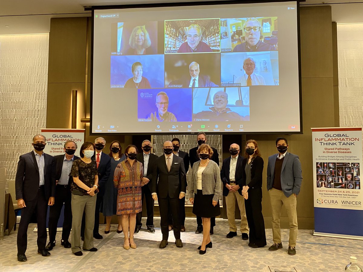 Robin L. Smith (@robinsmithmd) on Twitter photo The 2-day #Inflammation Think Tank has concluded. Truly remarkable conversation with esteemed researchers from various disciplines. <a href="/CuraFdn/">The Cura Foundation</a> is honored to collaborate with <a href="/WNICERInstitute/">WNICER</a> & is grateful for the leadership of Drs. Peter Libby, Robert Rosenson & <a href="/drmikefarkouh/">Dr. Michael Farkouh</a>. The 2-day #Inflammation Think Tank has concluded. Truly remarkable conversation with esteemed researchers from various disciplines. <a href="/CuraFdn/">The Cura Foundation</a> is honored to collaborate with <a href="/WNICERInstitute/">WNICER</a> & is grateful for the leadership of Drs. Peter Libby, Robert Rosenson & <a href="/drmikefarkouh/">Dr. Michael Farkouh</a>.