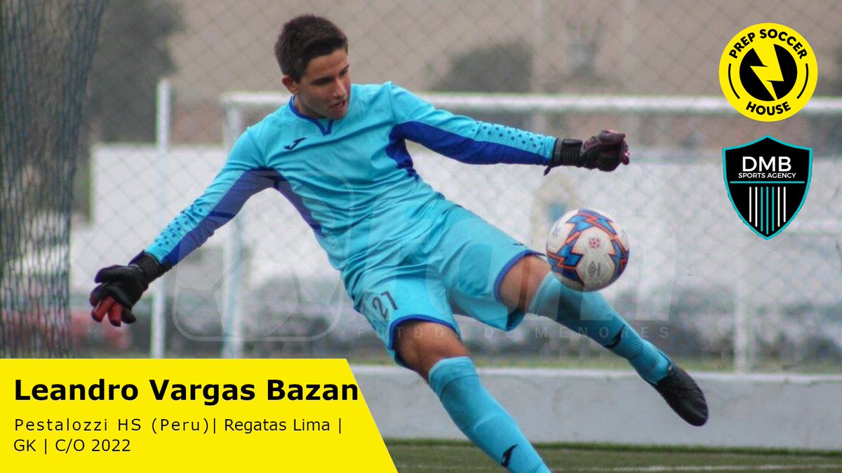 ⚡️Welcome to Prep Soccer House Recruiting, Leandro Vargas Bazan!

Pestalozzi HS (Peru)
Regatas Lima
Grad Year: 2022
GK
Height: 5’11”
Weight: 172lbs

Our partner agency <a href="/dmbsports_/">DMB Sports Agency</a> !

Contact us for more information about Leandro, as well as check out his profile on our website!⚡️