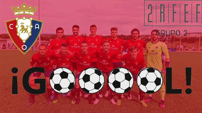 unaaaaax's tweet photo. ⏱66’ | 0 - 2 | GOOOL DEL PROMESAS
@FutSJDonibane 0-2 @CAOsasuna B
#SegundaRFEF | #G2 https://t.co/KS7YmXhhM6