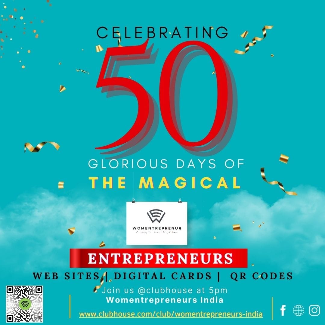 Womentrepren21's tweet photo. It is a joyful moment to see our tiny seeds sprout and turn to bloom as flowers. We cordially invite you all to join us on 26th Sep 2021, on the occasion of the  launch of 50th website. https://t.co/aTLo57cw68