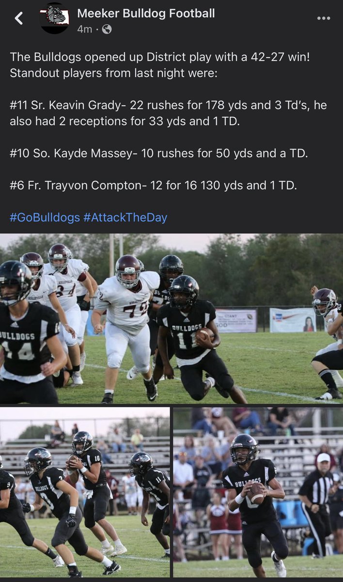 CoachLang7's tweet photo. Dudes got after it last night! Fr. Q had the opportunity to step up and start due to injury and played a big game for us! https://t.co/s5A1bwYbVo