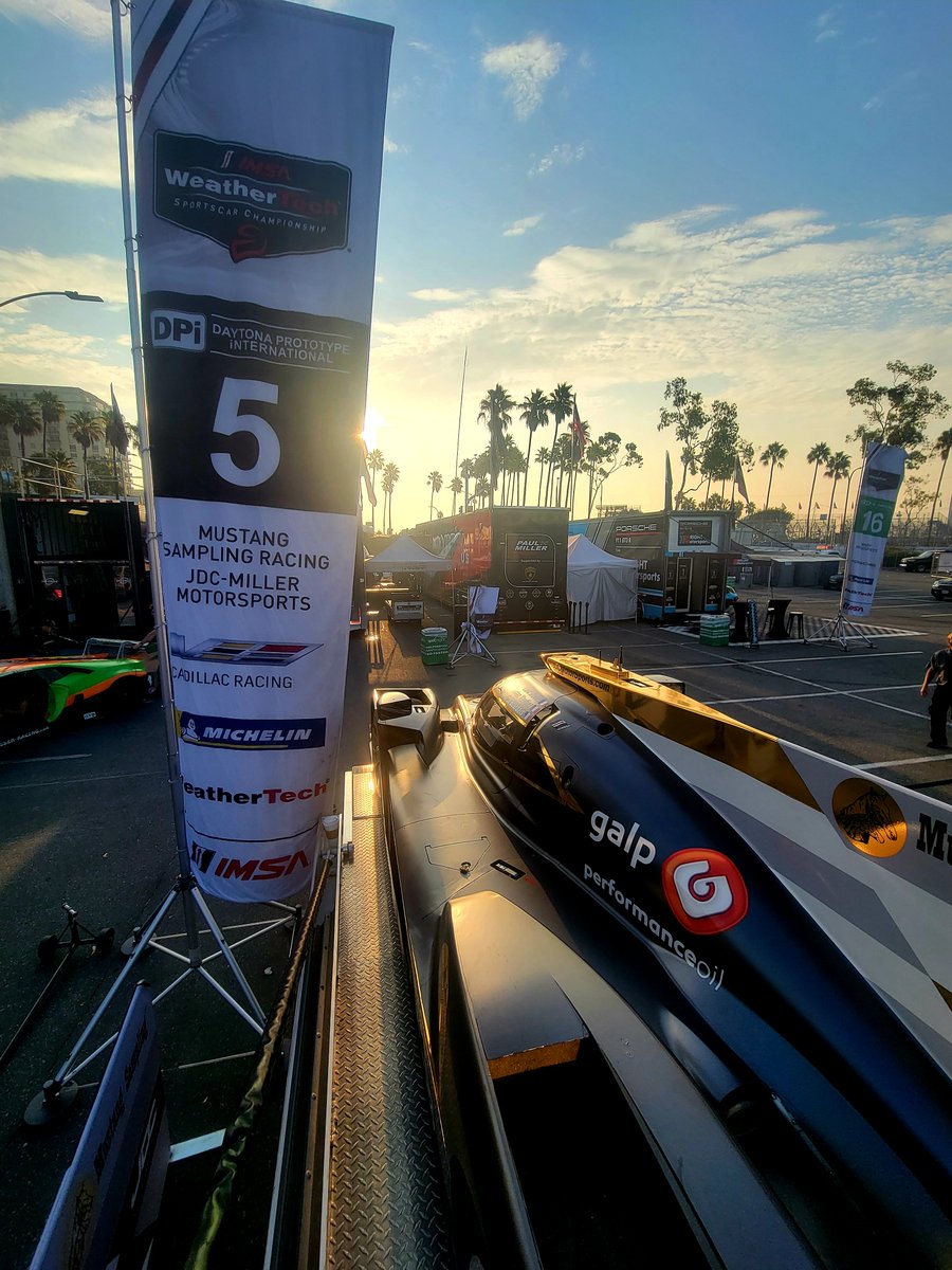 JDCMotorSports's tweet photo. It's race day at the Grand Prix of Long Beach!  Loic Duval starts from the 3rd position in the #5 JDC-Miller MotorSports Mustang Sampling Cadillac DPi.  Watch live on NBCSN at 5PM ET.
#IMSA #jdcmotorsports #Mustangsampling #cadillac #AGPLB https://t.co/1P4ESEKBfm