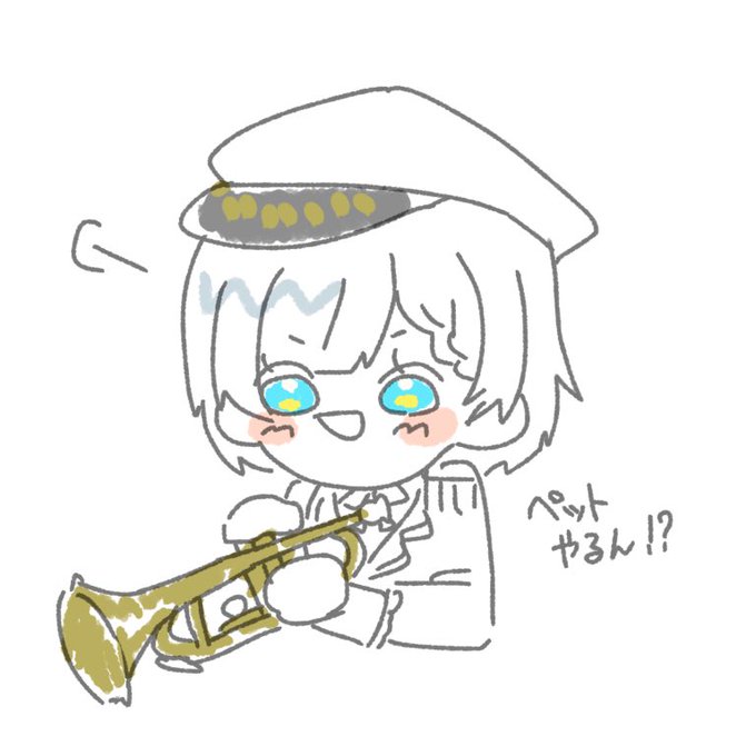 トランペットのtwitterイラスト検索結果